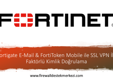 Fortigate E-Mail & FortiToken Mobile ile SSL VPN İki Faktörlü Kimlik Doğrulama