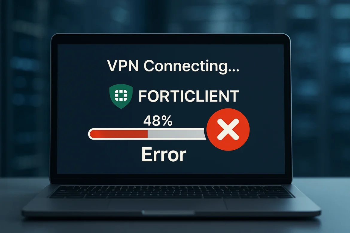 FortiClient SSL VPN Bağlantı Sorunları
